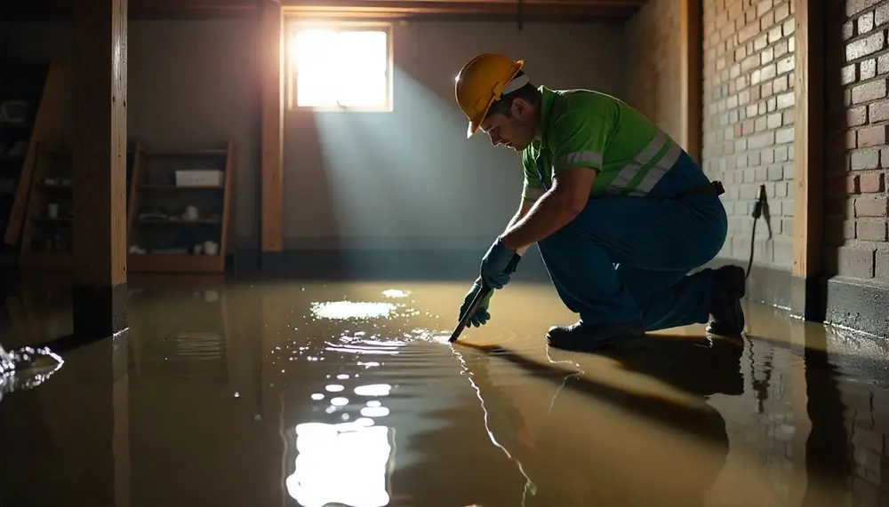 Professional water damage restoration services in Ochelata, OK